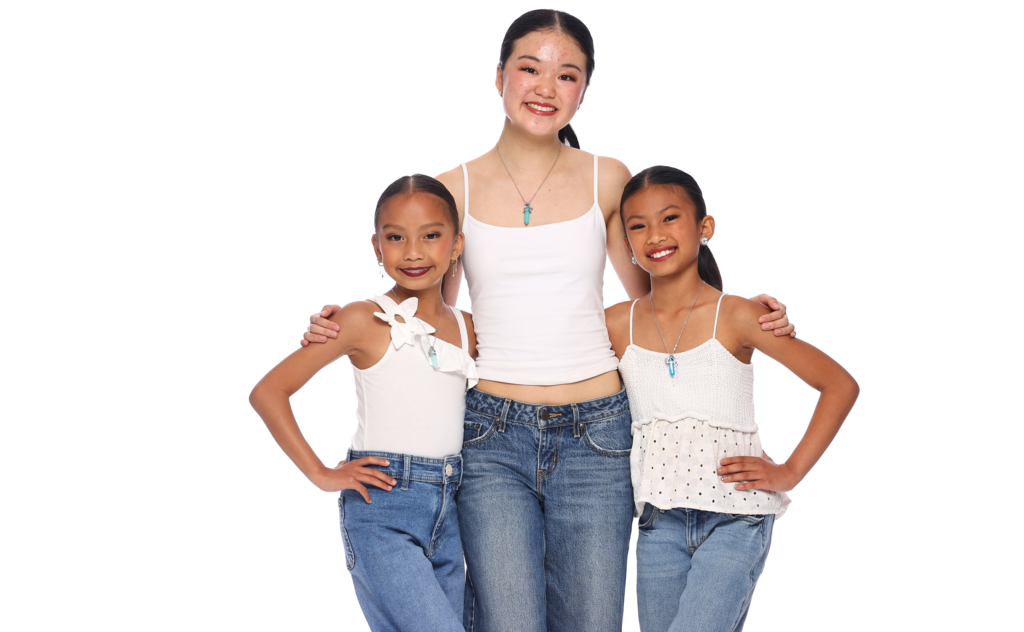 photo of an older dancer and younger dancers