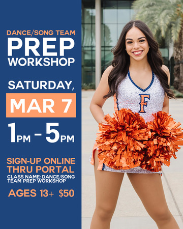 dance/song team prep workshop