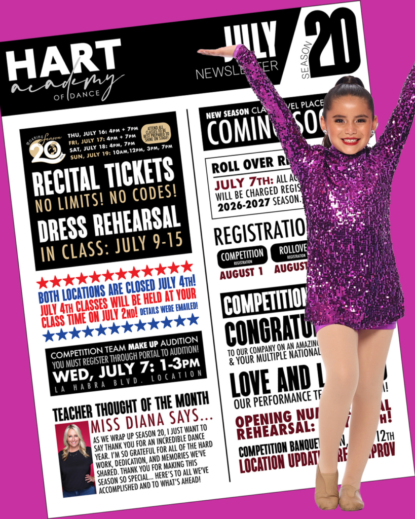 july newsletter graphic